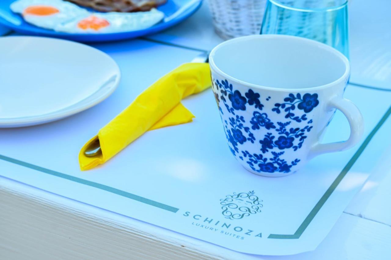 Schinoza Luxury Suites Schoinoussa Exterior foto